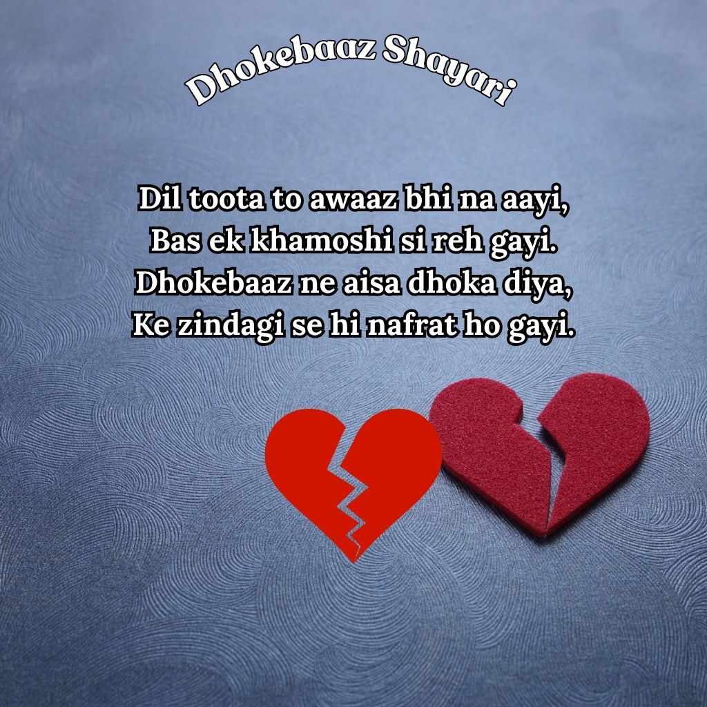Bewafa Dhoka Broken Heart Shayari