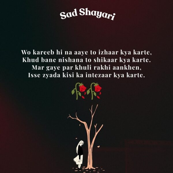 Sad Shayari in Roman English
