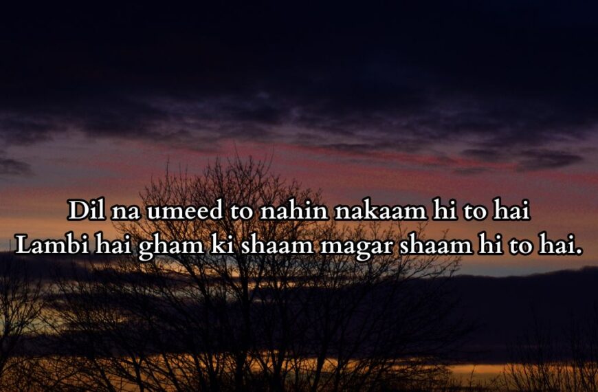 Umeed Shayari in English