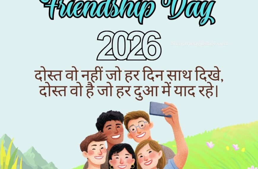 Happy Friendship Day shayari in Hindi