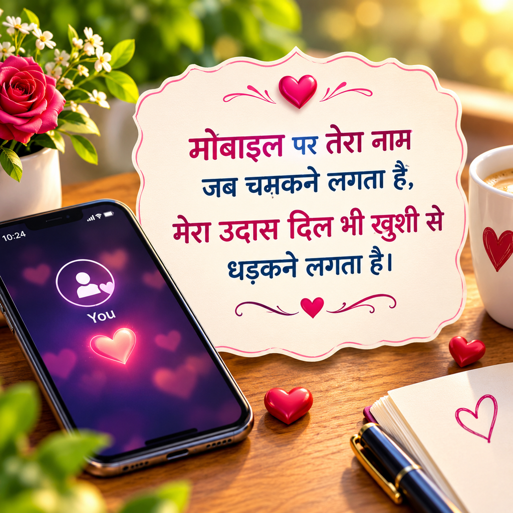 mobile shayari