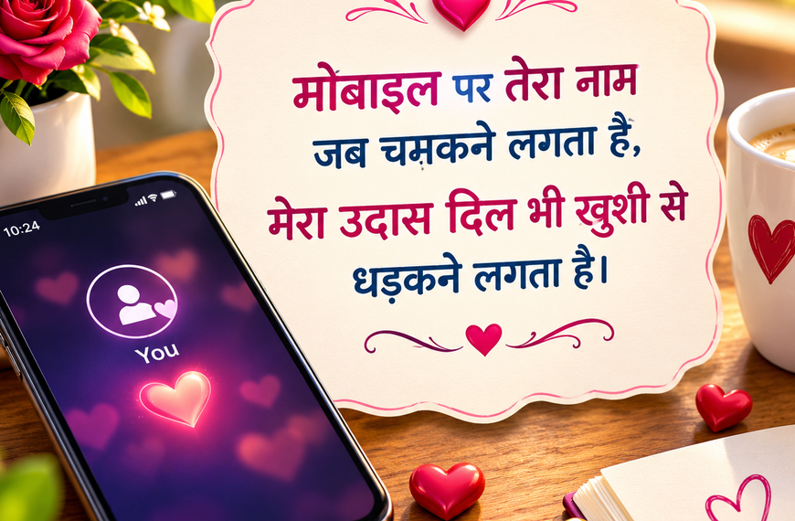 mobile shayari